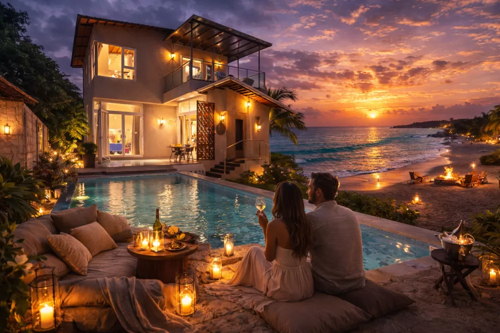 An Evening of Luxury & Belonging at Kolthare – The Best Private Beach in Maharashtra