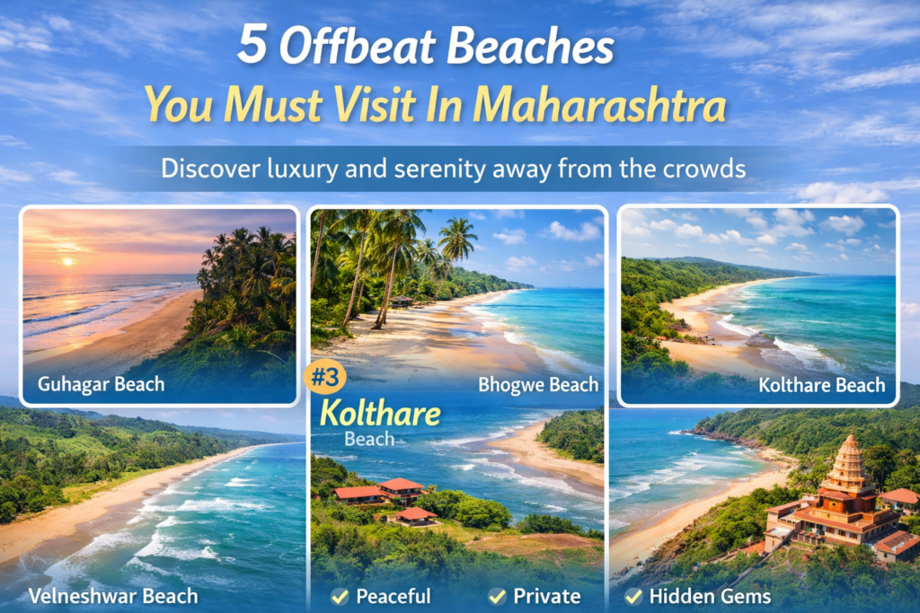 5 Offbeat Beaches You Must Visit In Maharashtra